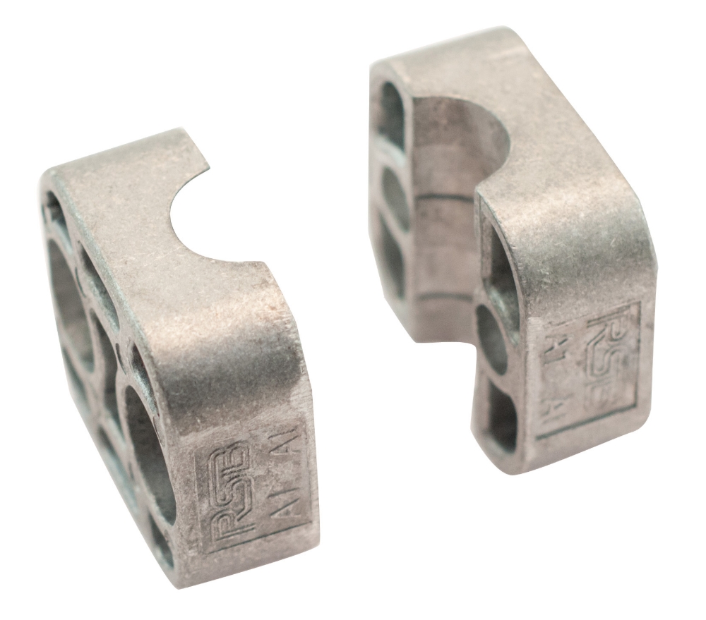 Aluminium RSB® Single Standard Tube Clamp Jaws Industrial Ancillaries